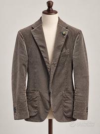 Giacca Lardini Velluto Tg 48 cioccolato 