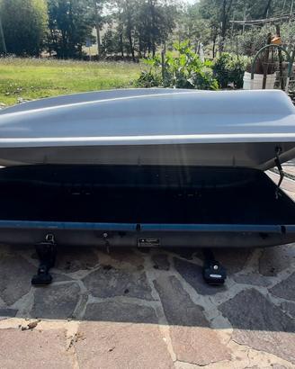 Portapacchi auto + barre montaggio