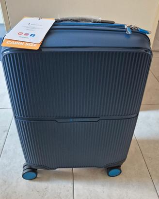 trolley cabina piu' zaino sotto sedile