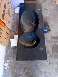 lavandino Bagno pietra nero