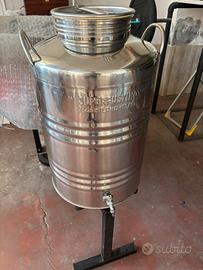 Fusto acciao inox per Olio
