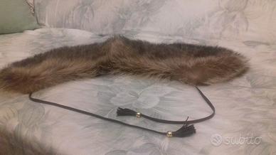 Collo pelliccia di marmotta