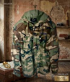 Parka Camouflage Pull&Bear - Stile Urban/Military