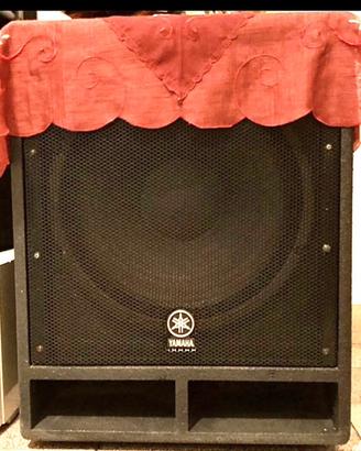 Subwoofer attivo per dj yamaha SW500 Breflex