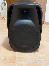 Cassa amplificata 200W doppio canale e Bluetooth
