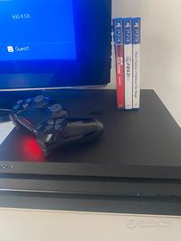 Playstation 4 PS4 Pro 1TB con giochi