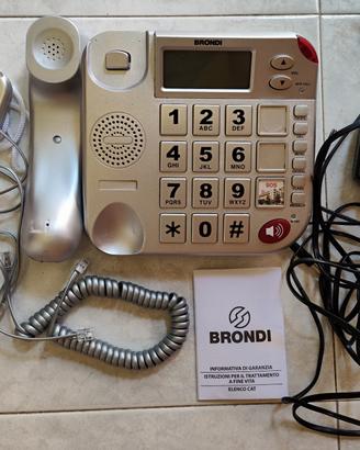 Telefono per anziani Brondi super bravo plus