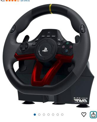 Volante e pedali per PS4