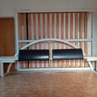 Letto Poliform mod. Morgana laccato bianco usato