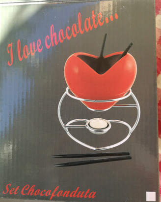 Set fonduta cioccolata