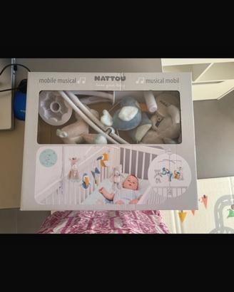 Giostrina musicale per culla Nattou