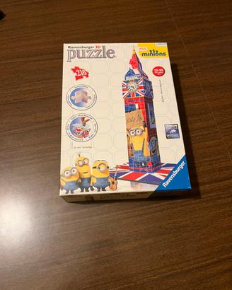 Puzzle 3D Minions