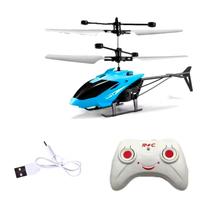 Mini Elicottero Azzurro Telecomandato Giocattolo