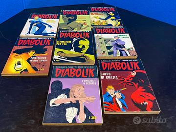 DIABOLIK INEDITO ANNO XVIII 8 numeri