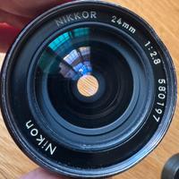 Nikkor Nikon 24mm f2.8 AI-S vintage