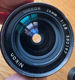 Nikkor Nikon 24mm f2.8 AI-S vintage