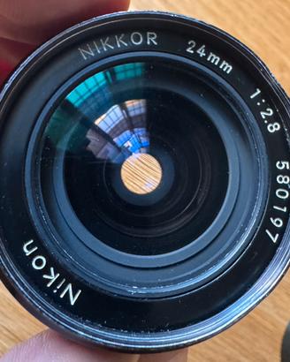 Nikkor Nikon 24mm f2.8 AI-S vintage