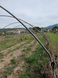 Tunnel e piantoni zincati