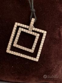 Collana oro brillanti