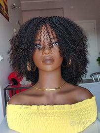 Parrucca Wig Human Hair Kinky Koliya Afro