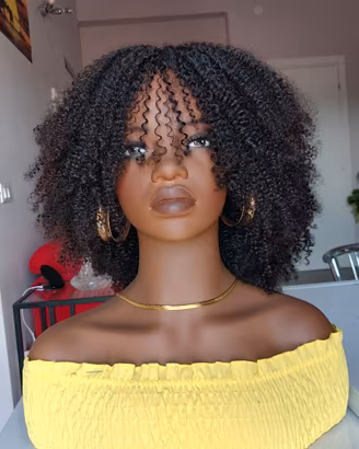 Parrucca Wig Human Hair Kinky Koliya Afro