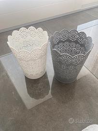 Set cestini plastica