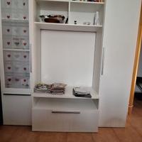 Madia 160*195 cm con due ante e cassettone central
