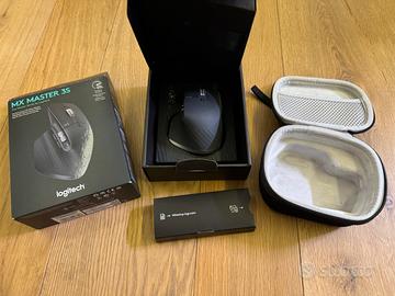 Logitech MX Master 3S + Custodia