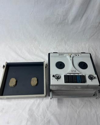 LESA LR8 Registratore a nastro a bobine vintage