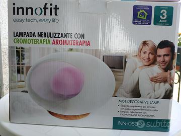 Lampada con cromoterapia e aromaterapia