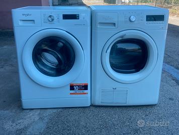 Lavatrice + asciugatrice Whirlpool classe A++