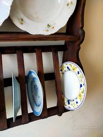 piattaia, scolapiatti pensile e porta oggetti