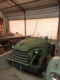 Topolino trasformata in prototipo agricolo