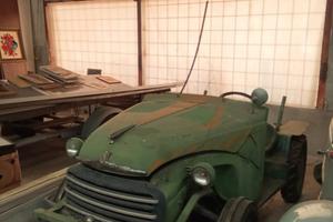 Topolino trasformata in prototipo agricolo