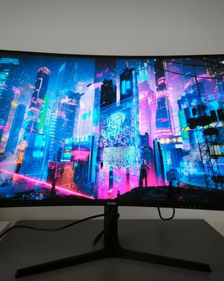 Monitor Curvo 32" 2K  - Come nuovo, in Garanzia