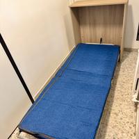 Letto singolo pieghevole come nuovo