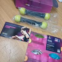 Manubri Zumba Fitness Exhilirate Con 4 DvD Come 