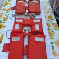 2 cinture di salvataggio,mod. 3M 6750F SOLAS