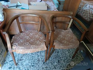 Poltrone a pozzetto anni '50