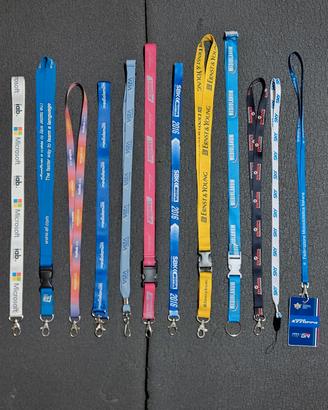 🔑 Maxi Lotto 12 Lanyard / Portachiavi Brandizzati