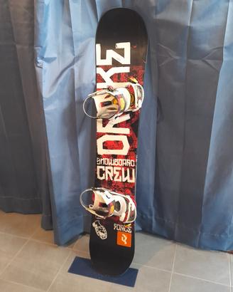 snowboard drake più attacchi ride