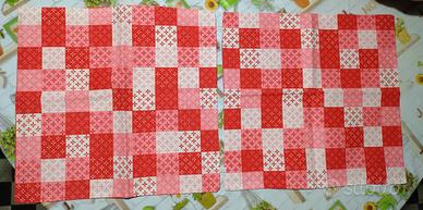 2 Copri cuscini Vintage Anni 70/80 Cotone Nuovi Cm