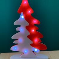 Alberello Natale illuminato 3D