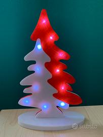 Alberello Natale illuminato 3D