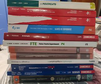  libri  usati liceo Alberti 