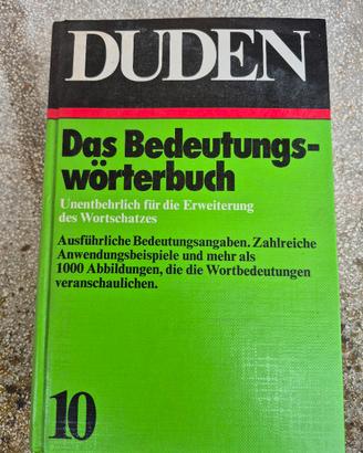 duden vocabolario tedesco