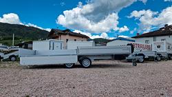 Carrello rimorchio auto doppio asse