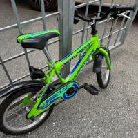 Bici bambino ruote 14” telaio quadro