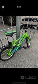 Bici bambino ruote 14” telaio quadro
