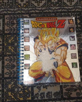 raccoglitore dragonball z serie argento 116 carte